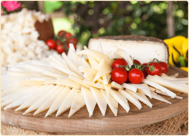 Plateau de fromage fait par un traiteur