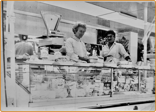 Photo de la fromagerie en 1976